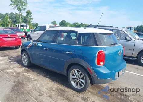 2011 Mini Cooper из США, поврежденный, VIN WMWZB3C55BWM00840